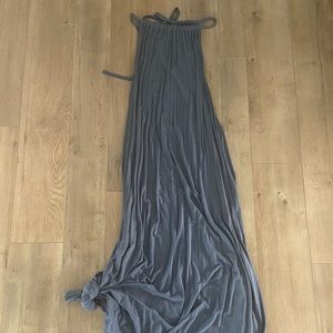 Abercrombie & Fitch maxi dress with high neck